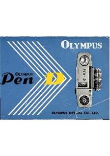 Olympus Pen D manual. Camera Instructions.